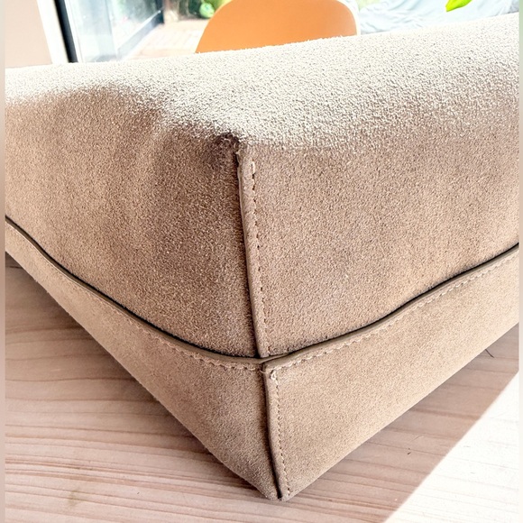 Suede large Park tote bag - Picture 4 of 12